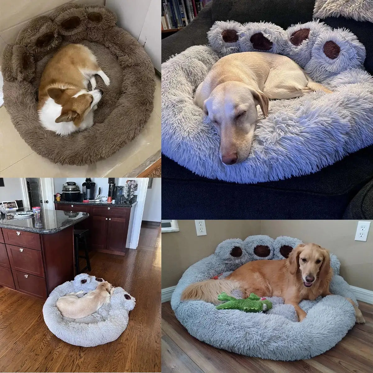 Plush Dog Bed