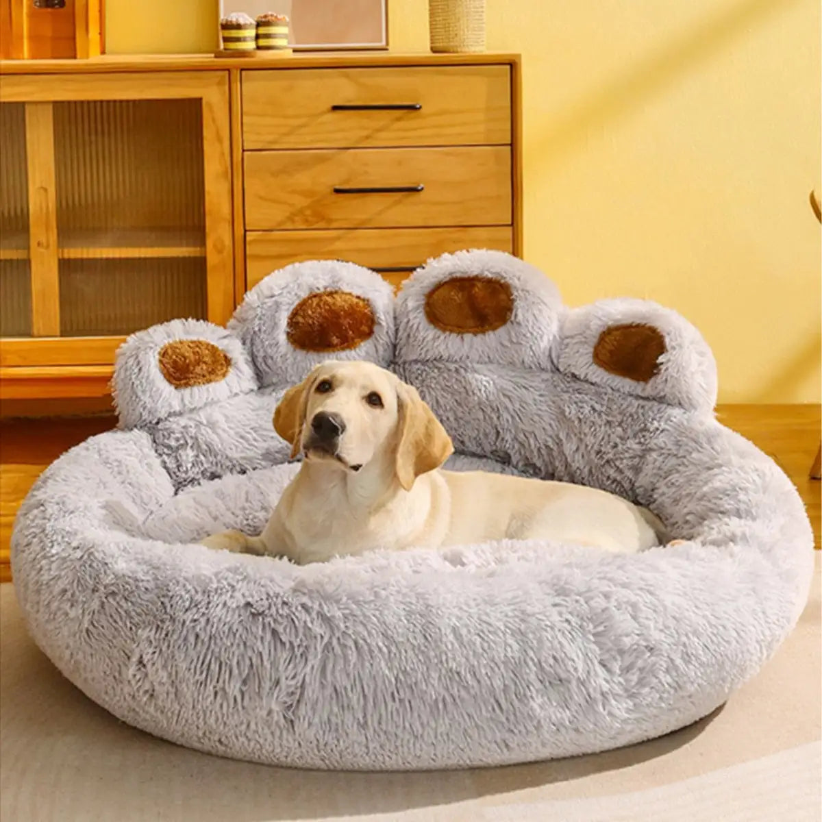 Plush Dog Bed